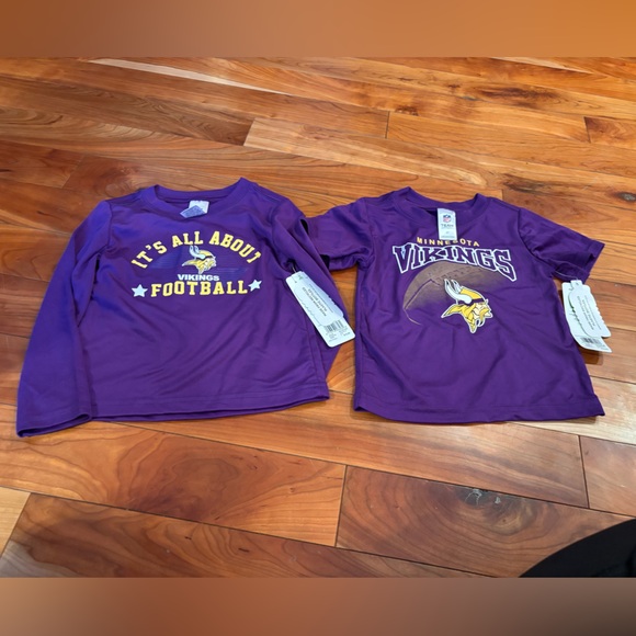 Nfl Team Other - Minnesota Vikings 2T Kids Football Shirts